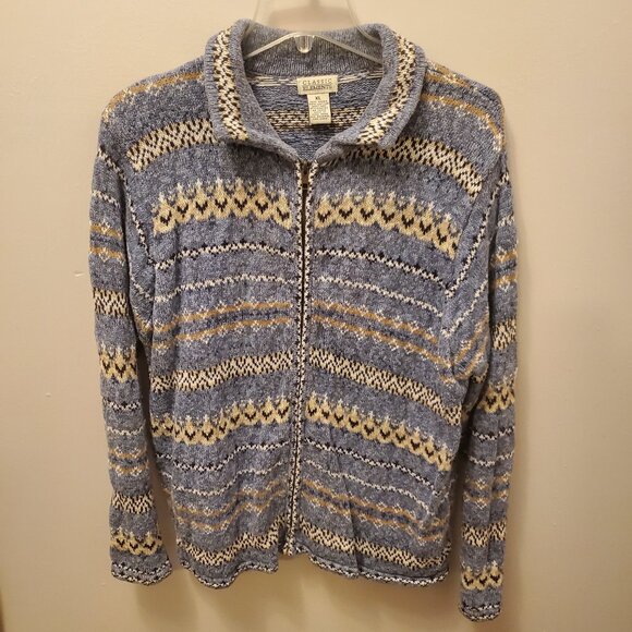 Women's Holiday Lane Fuzzy, Soft Sweater, Size XL, Red/Orange/Pink multi colors. - Picture 1 of 3